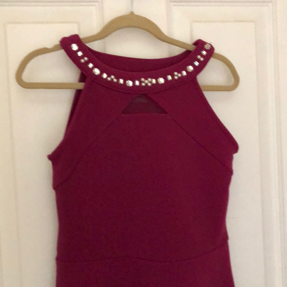 Girls purply/red dress